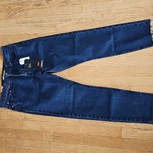 Levi's Blue High-Rise Wedgie Jeans